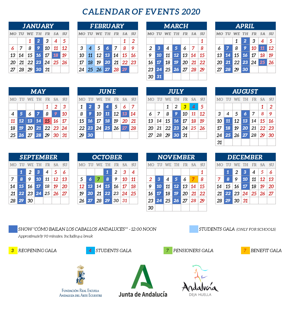 CALENDARIO ESPECTACULOS - ING-04-08-20