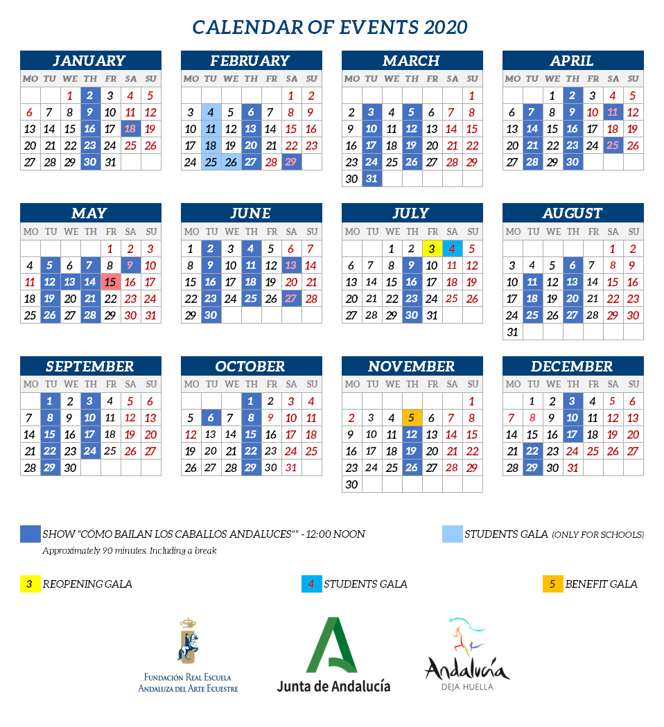 CALENDARIO ESPECTACULOS - ING-17-11-20
