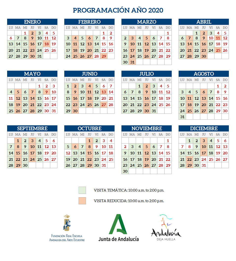 CALENDARIO VISITAS - ESP-17-11-20