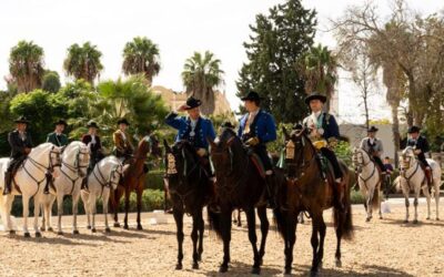 Francisco Amador se hace con el primer puesto  en el Campeonato de Andalucía de Alta Escuela Española celebrada en la Real Escuela